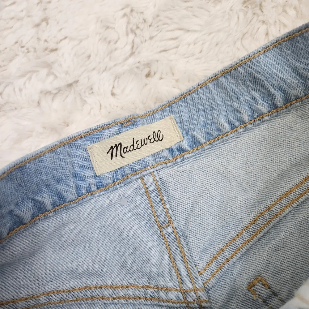 Madewell Relaxed mid Length denim shorts - Picture 6 of 6